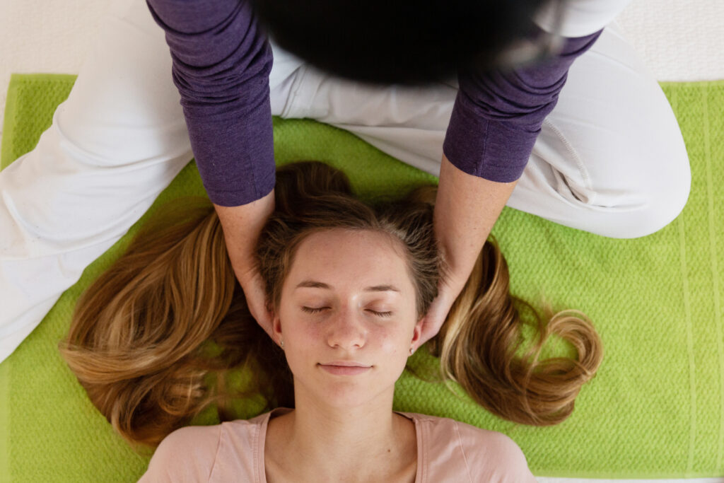 Shiatsu - Kopfbehandlung